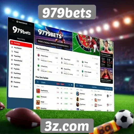 Interface do usuário do 979bets é intuitiva e acessível